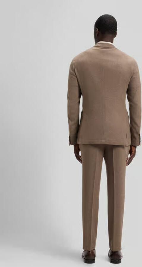Boss Slim fit colbert met scheerwol model 'P-Hanry-WG-264' - Foto 2