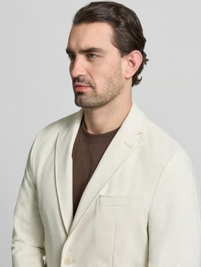 Boss Slim fit colbert met viscose model 'P-HANRY-J-WG-PK-261F' - Foto 2
