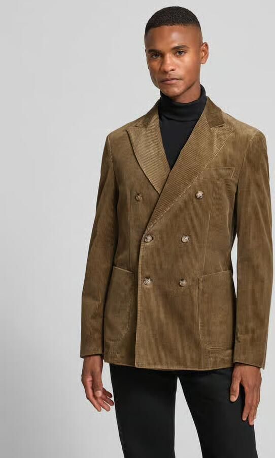 Boss Slim fit colbert van katoenmix model 'HANRY' - Foto 2