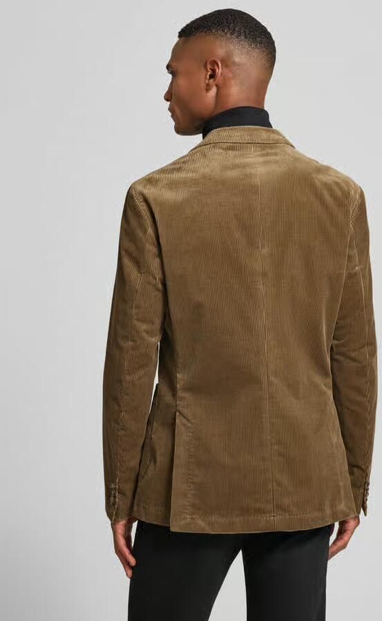 Boss Slim fit colbert van katoenmix model 'HANRY'