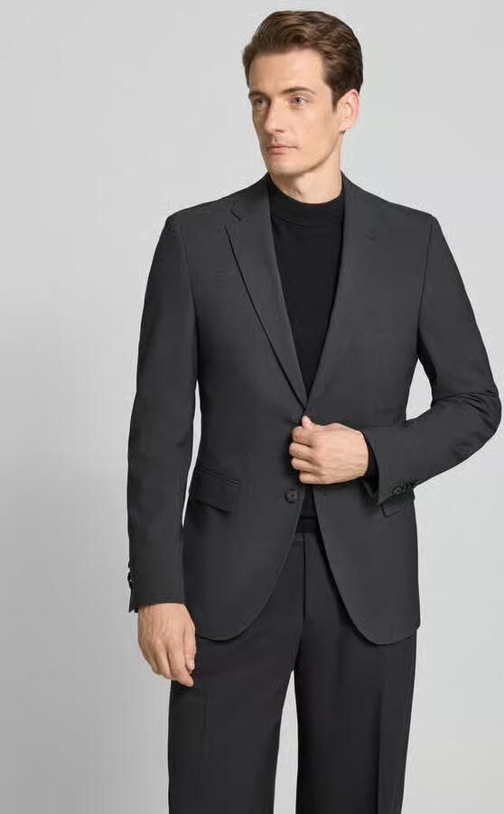Boss slim fit colbert van scheerwolmix model 'H-HARVEY-MM-C-NF' - Foto 2