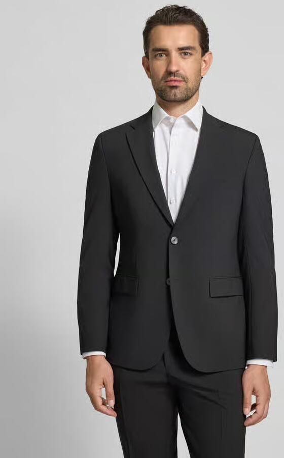 Boss slim fit colbert van scheerwolmix model 'H-HARVEY-MM-C-NF' - Foto 4