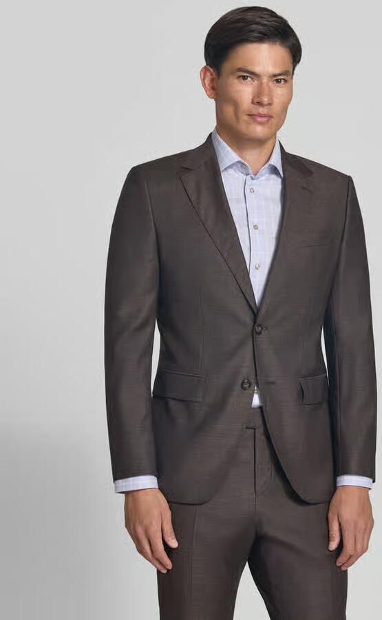 Boss Slim fit colbert van scheerwolmix model 'H-Huge-MM-264' - Foto 3