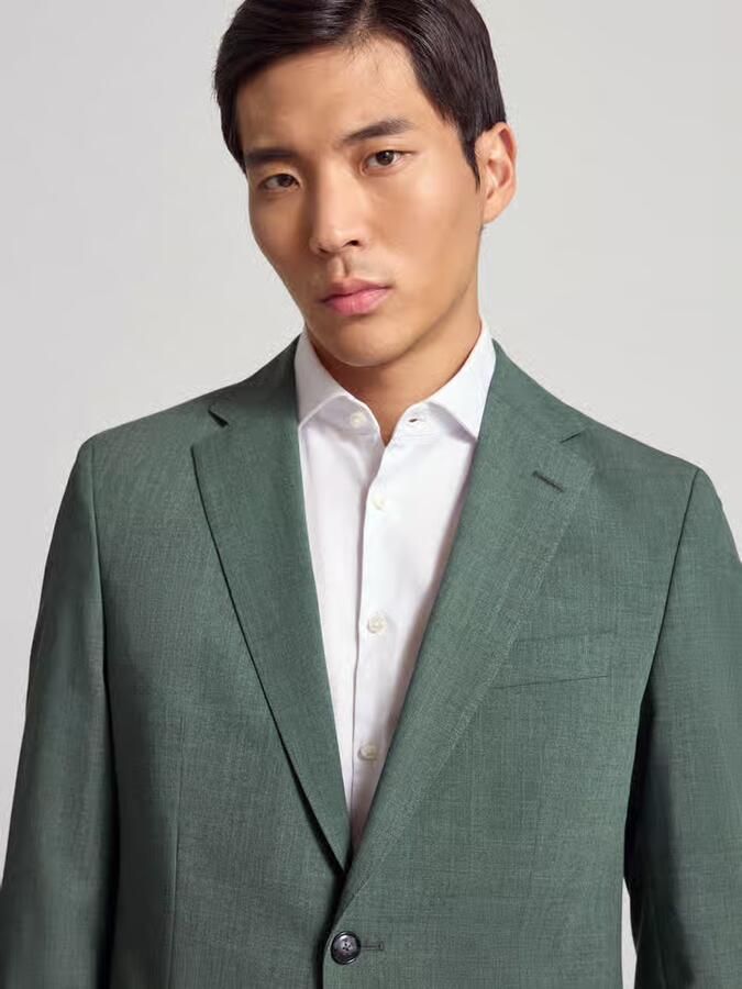 Boss Slim fit colbert van scheerwolmix model 'HUTSON' - Foto 2