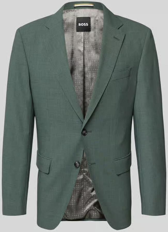 Boss Slim fit colbert van scheerwolmix model 'HUTSON'