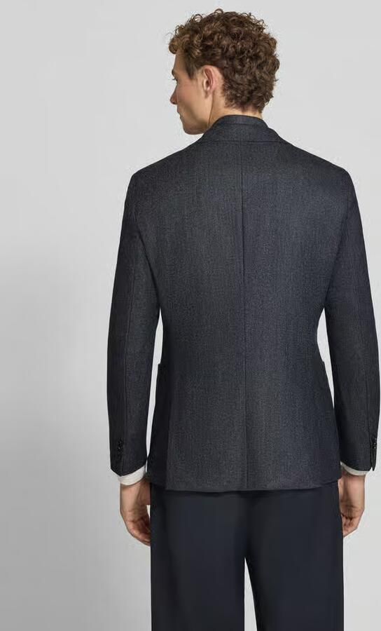 Boss slim fit colbert van wolmix met kasjmiergehalte model 'H-Hutson' - Foto 2