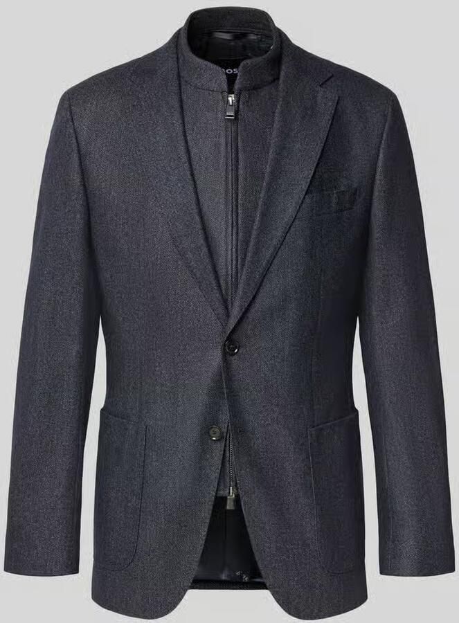 Boss slim fit colbert van wolmix met kasjmiergehalte model 'H-Hutson' - Foto 2
