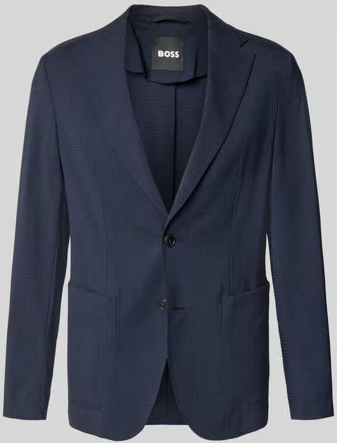 Boss slim fit colbert van wolmix model 'P-HANRY-WG-PK' - Foto 2