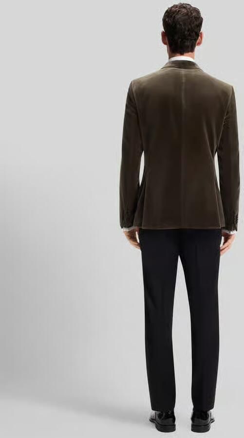Boss Slim fit colbert van zijdemix model 'Hutson' - Foto 2