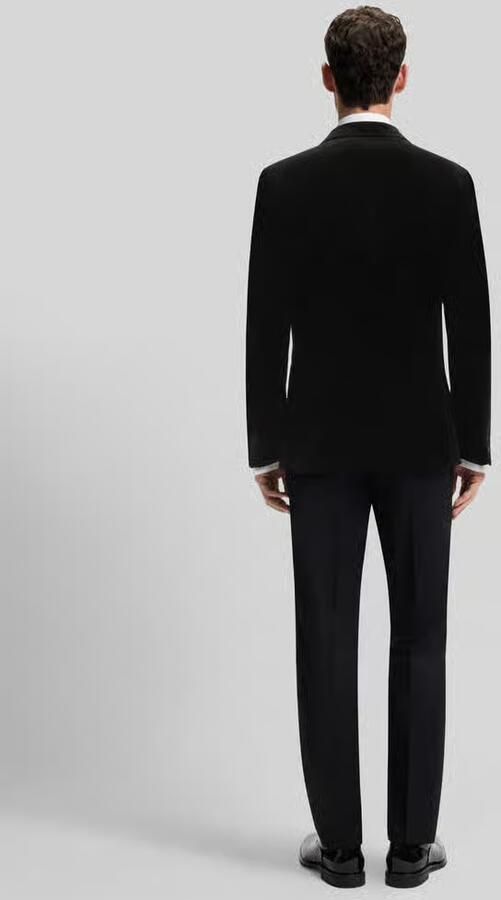 Boss Slim fit colbert van zijdemix model 'Hutson' - Foto 2