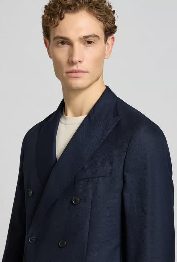 Boss Slim fit colbert van zuivere scheerwol model 'C-Henry-DB-2626'