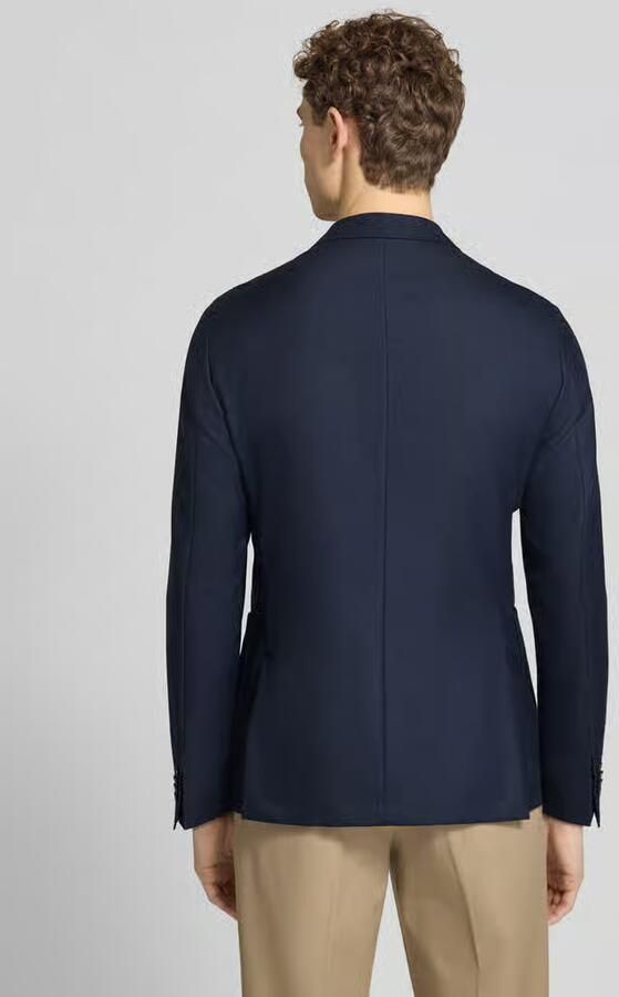 Boss Slim fit colbert van zuivere scheerwol model 'C-Henry-DB-2626' - Foto 2