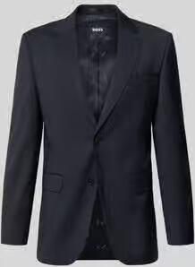 Boss Slim fit colbert van zuivere scheerwol model 'H-HUGE-263'