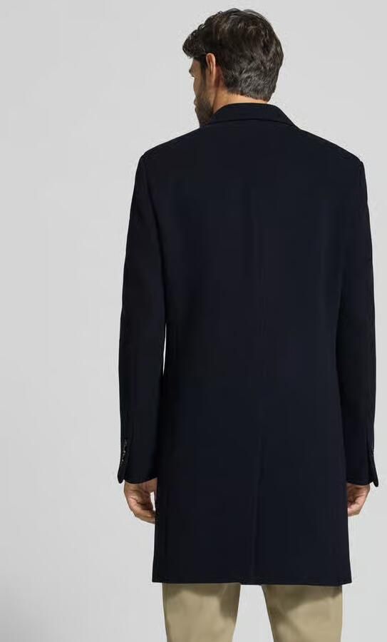 Boss Slim fit functionele lange jas van wolmix model 'HYDE' - Foto 2