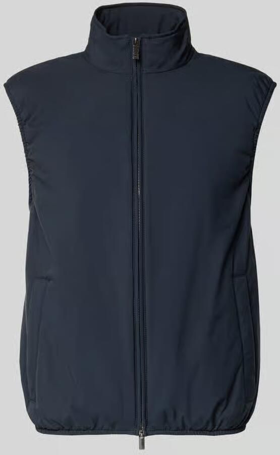 Boss Slim fit gilet in blousonstijl model 'HANRY-VEST'