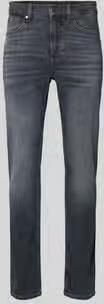Boss Slim fit jeans in labeldetail model 'Delaware' - Foto 3