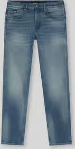 Boss slim fit jeans van katoenmix model 'DELAWARE'