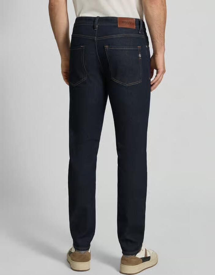 Boss Slim fit jeans van katoenmix model 'Delaware' - Foto 2