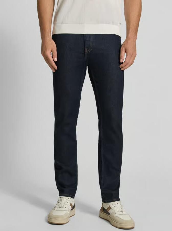 Boss Slim fit jeans van katoenmix model 'Delaware' - Foto 4