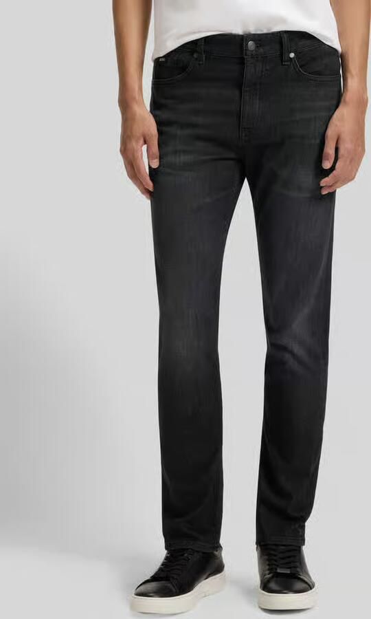 Boss Slim fit jeans van katoenmix model 'DELAWARE' - Foto 2