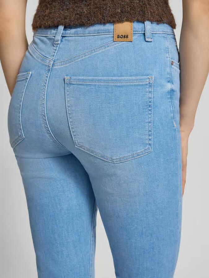 Boss Slim fit jeans van katoenmix model 'STATE'