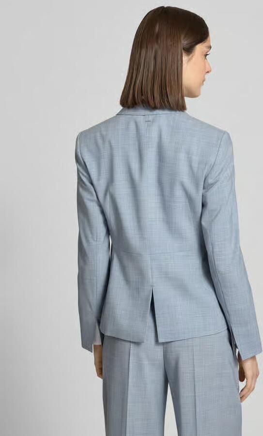Boss Slim fit korte blazer van zuivere scheerwol Model 'JIA9' - Foto 4