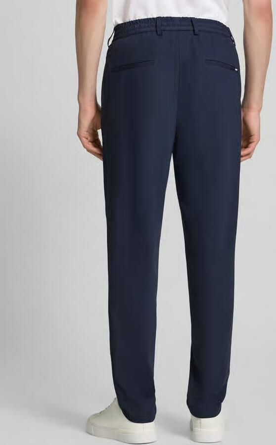 Boss Slim fit kostuumbroek met trekkoord model 'GENIUS' - Foto 3