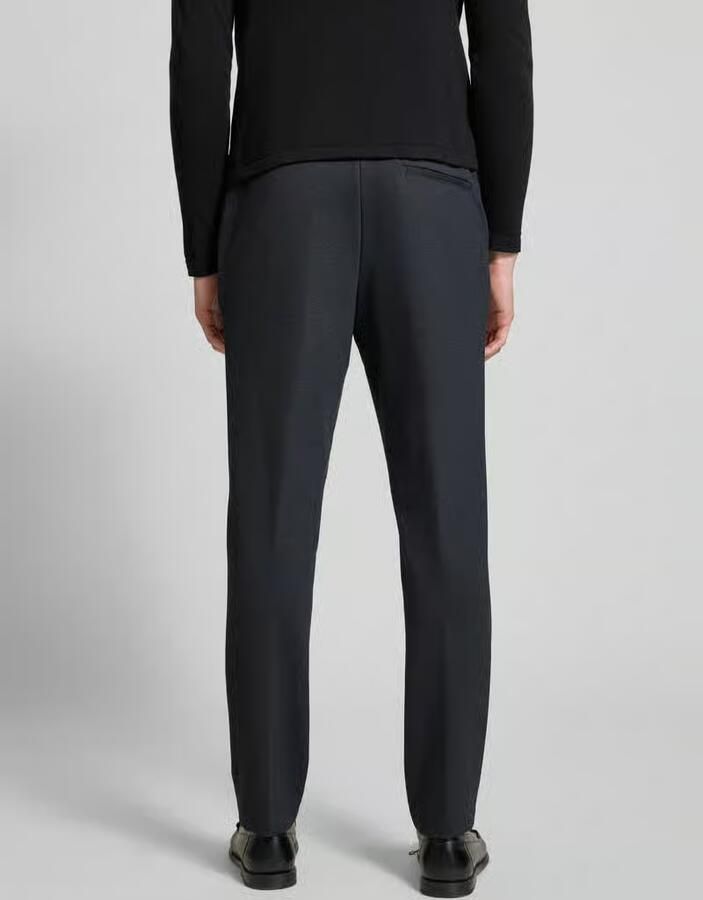 Boss Slim fit kostuumbroek met viscose-aandeel model 'P-GENIUS-JCWWGPK261F' - Foto 2
