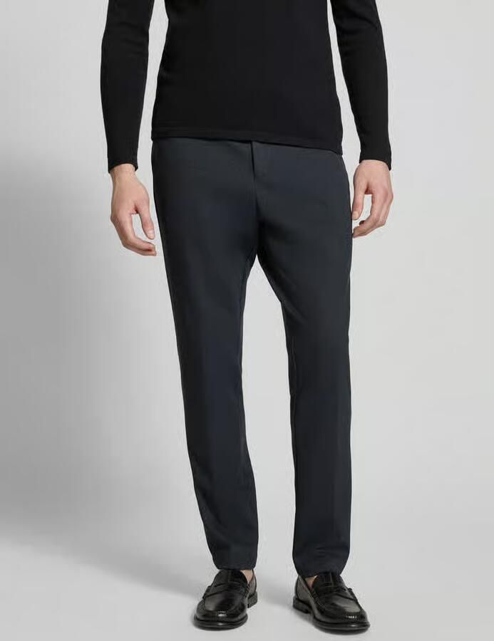 Boss Slim fit kostuumbroek met viscose-aandeel model 'P-GENIUS-JCWWGPK261F' - Foto 3