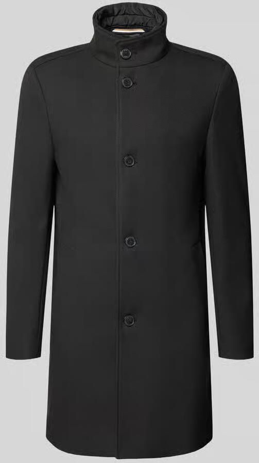 Boss Slim fit lange jas met structuurmotief model 'HYDE' - Foto 2
