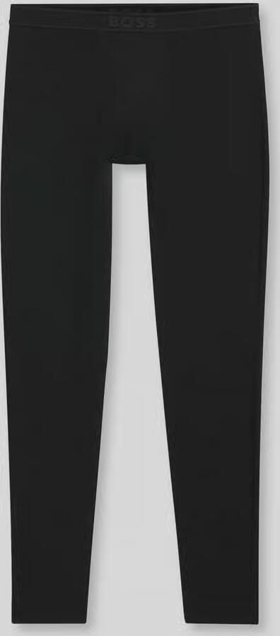 Boss Slim fit lange onderbroek van katoenmix model 'Long John'
