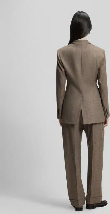 Boss Slim fit longblazer van viscosemix model 'Jonahsa' - Foto 2