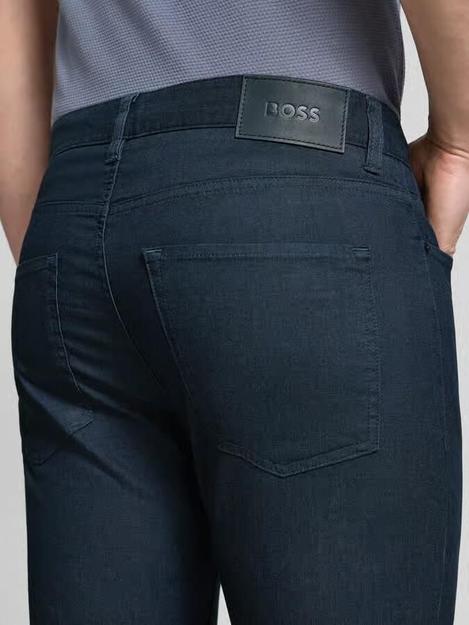 Boss slim fit model chino van katoenmix 'DELAWARE5'