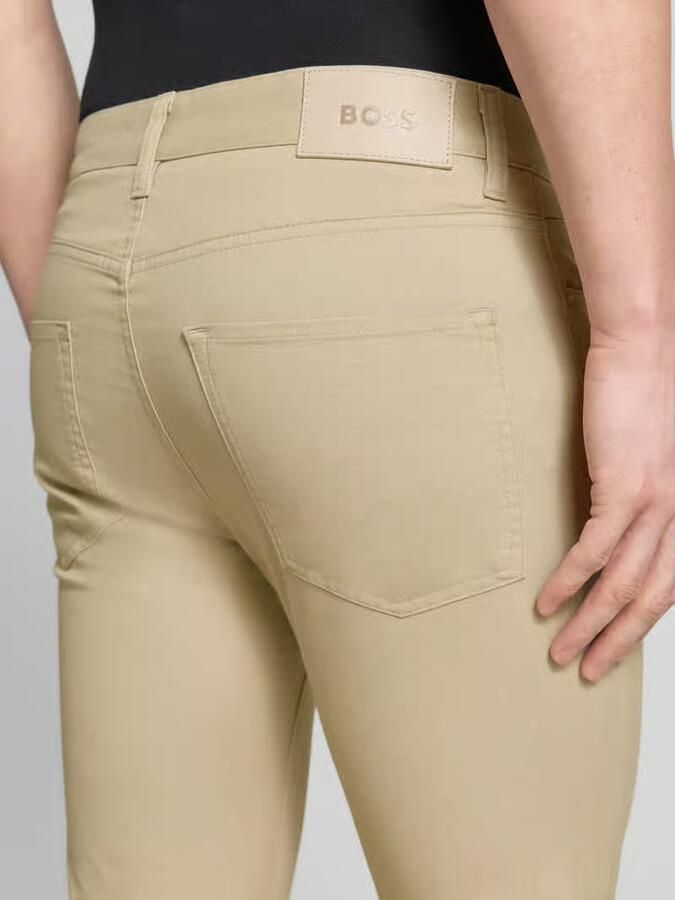 Boss slim fit model chino van katoenmix 'DELAWARE5'