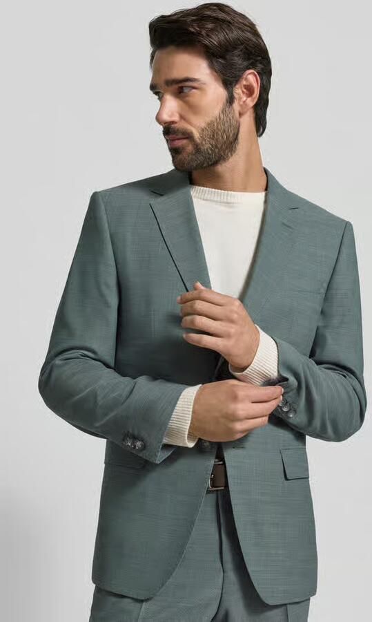 Boss Slim fit pak van scheerwolmix model 'H-HUGE-2Pcs-253' - Foto 3