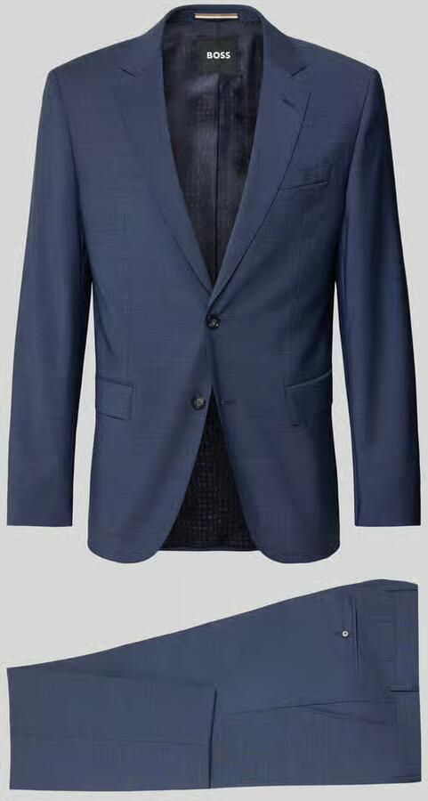 Boss Slim fit pak van zuivere scheerwol model 'H-HUGE-2PCS-253' - Foto 4