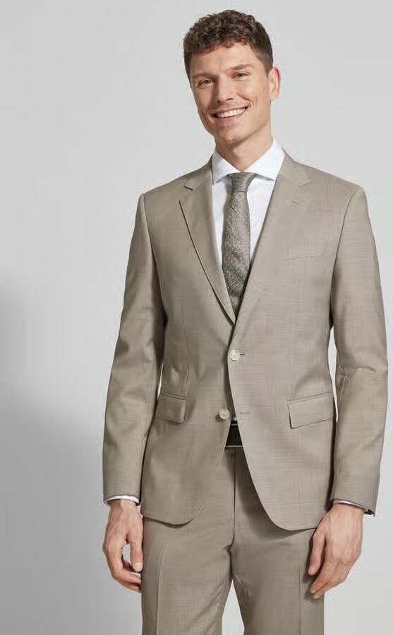 Boss Slim fit pak van zuivere scheerwol model 'H-HUGE-2PCS-253' - Foto 3