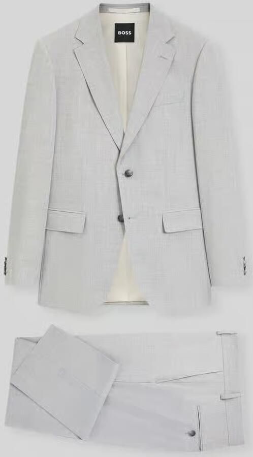 Boss slim fit pak van zuivere scheerwol model 'H-HUGE-2PCS-263' - Foto 2