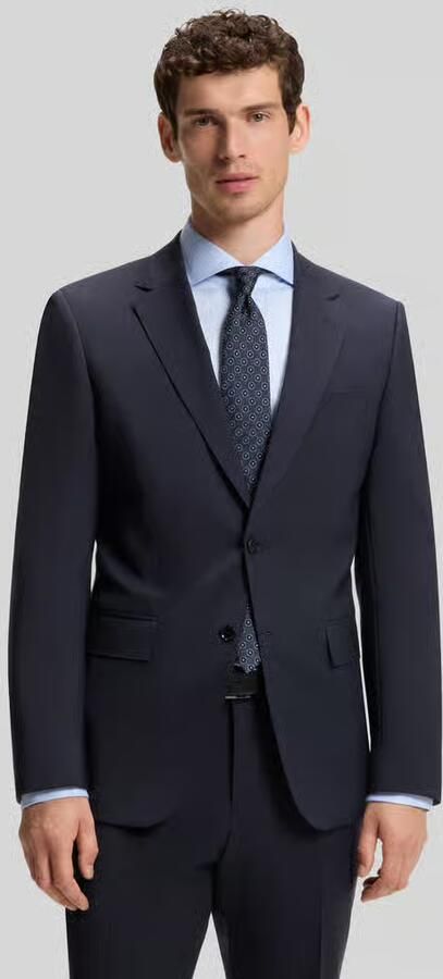 Boss slim fit pak van zuivere scheerwol model 'H-HUGE-2PCS-263' - Foto 4