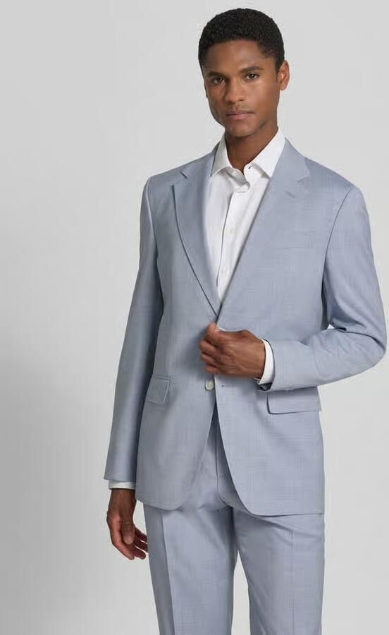 Boss slim fit pak van zuivere scheerwol model 'H-HUGE-2PCS-263' - Foto 3