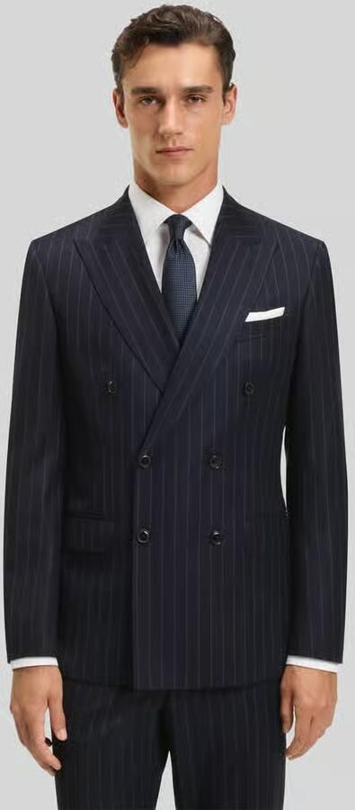 Boss Slim fit pak van zuivere scheerwol model 'H-HUGE' - Foto 2