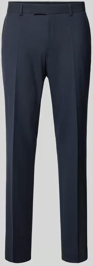 Boss Slim fit pantalon met scheerwol Model 'P-GENIUS' - Foto 2