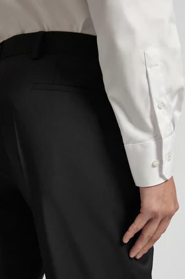 Boss Slim fit pantalon model 'Genius' - Foto 2