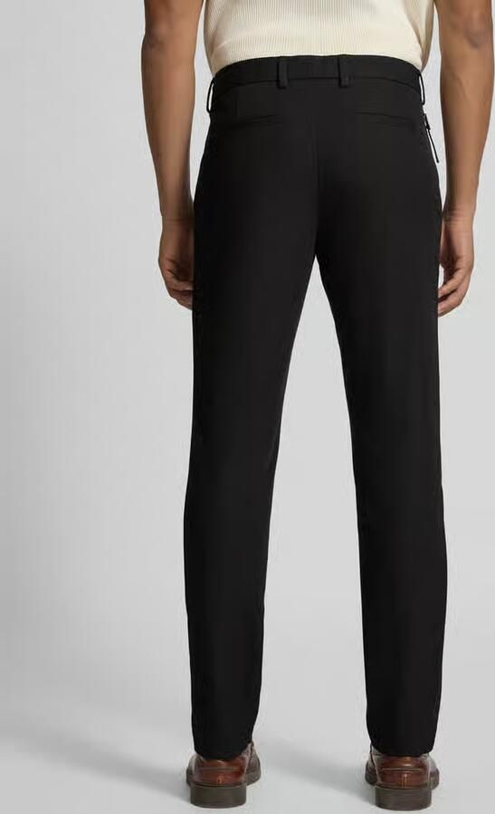 Boss Slim fit pantalon van katoenmix model 'KANTON' - Foto 5