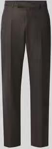 Boss Slim Fit pantalon van mix van scheerwol model 'H-Genius-MM-264'