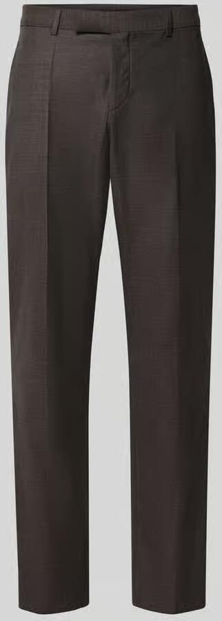 Boss Slim Fit pantalon van mix van scheerwol model 'H-Genius-MM-264' - Foto 3