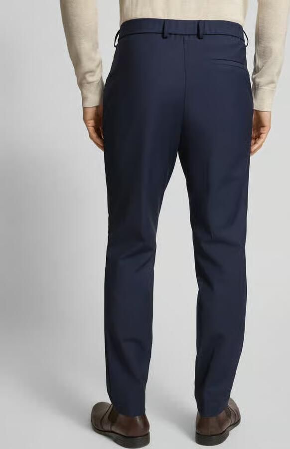 Boss Slim fit pantalon van scheerwolmix model 'GENIUS' - Foto 2