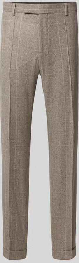 Boss Slim Fit pantalon van zuivere scheerwol model 'C-Huge'