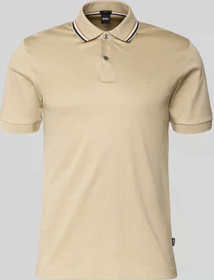 Boss slim fit poloshirt van puur katoen model 'PENROSE 38' - Foto 2
