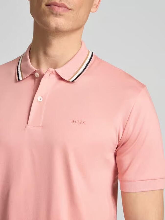 Boss slim fit poloshirt van puur katoen model 'PENROSE'